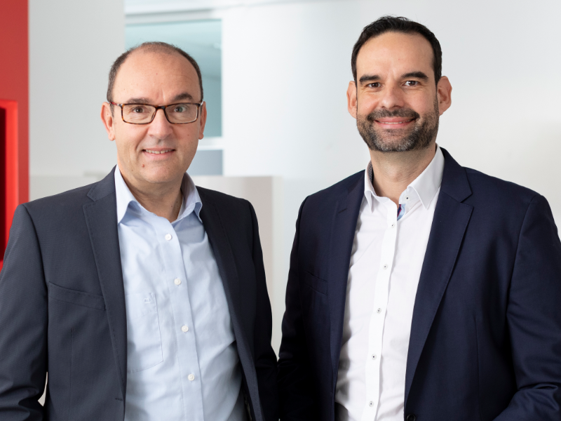 Oliver Vujcic & Steffen Dieterich Managing Directors HÖRMANN Logistik GmbH
